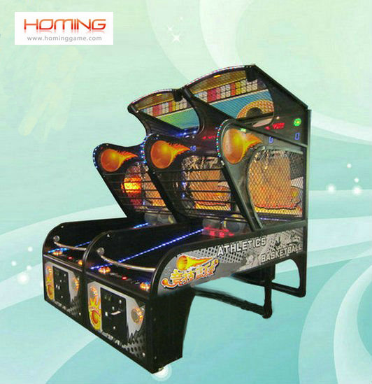 Athletics Basketball game machine(Deluxe) ,basketball shooting machines, basketball game machine，arcade basketball games
