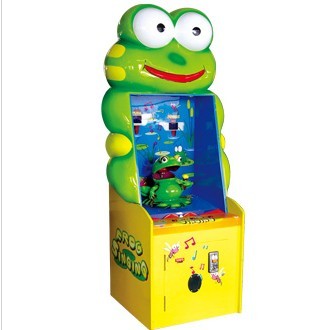Frog Singing redemption game machine