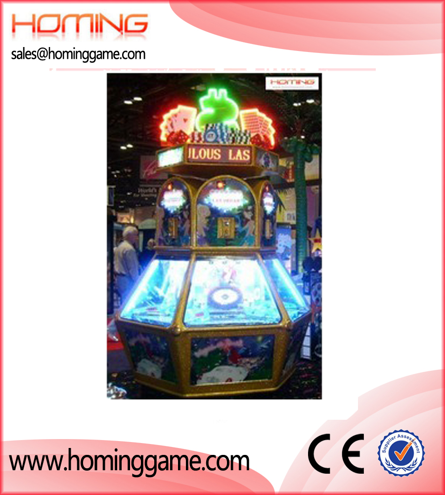 Las Vegas coin pusher,coin pusher game machine,game machine,arcade game machine,coin operated game machine,amusement machine,amusement game equipment,electrical slot game machine
