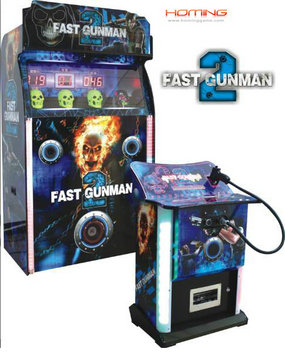 fast gunman shooting game machine,arcade shooting game machine,coin operated gun shooting game machine,game machine,arcade game machine,coin operated game machine,game equipment,game zone game equipment,game room game machine