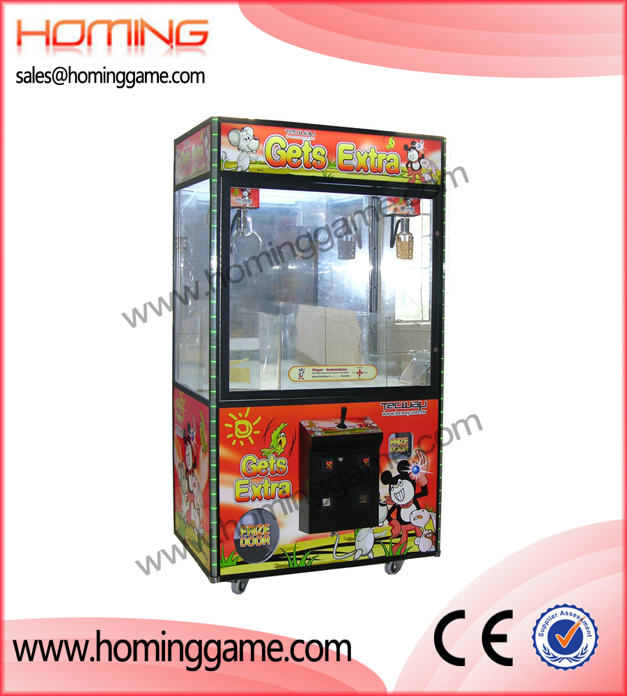 42' Gets extra double claws crane machine,game machine,arcade game machine,coin operated game machine,game equipment,amusement machine,amusement game equipment