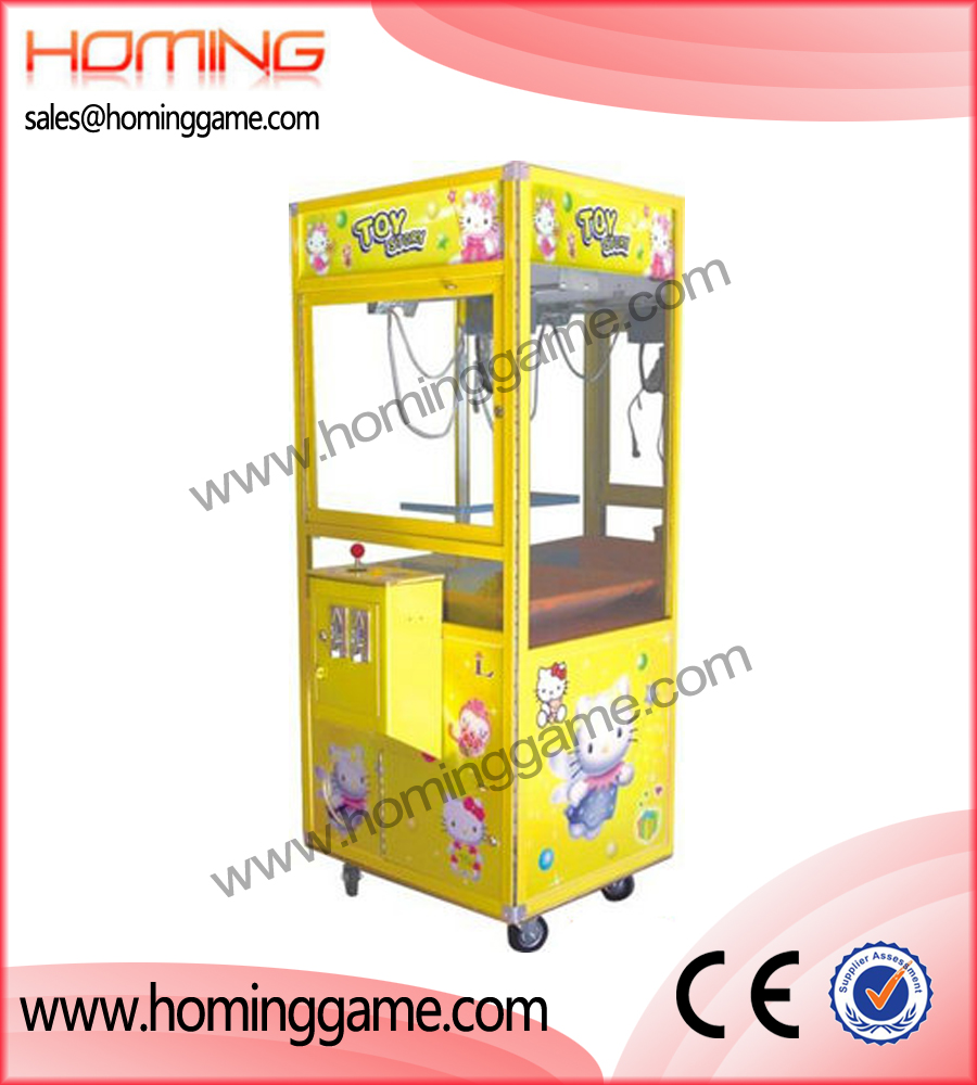 Yellow Toy story crane machine,game machine,crane machine,prize vending machine,gift game machine,vending machine