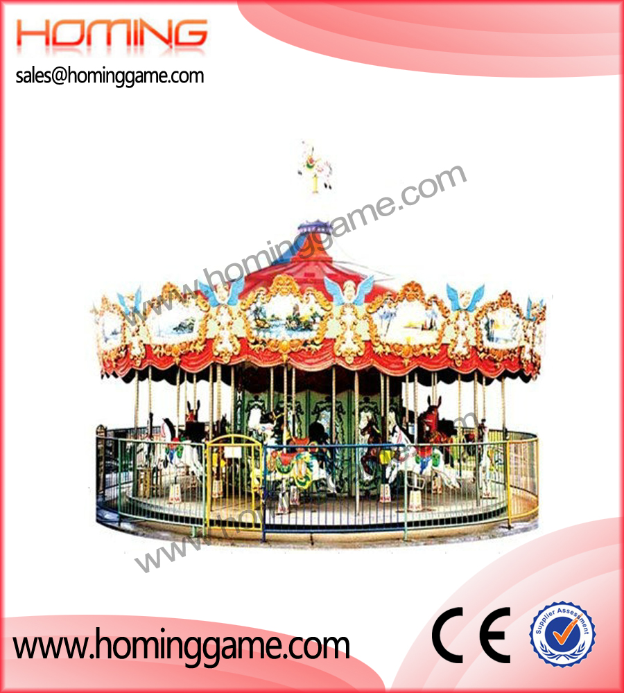 carrousel rides 24 players,carousel ride,amusement park game equipment,game machine,arcade game machine,coin operated game machine,outdoor game equipment