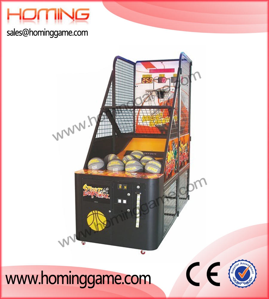 Street Basketball game machine,game machine,arcade game machine,coin operated game machine,amusement game equipment,amusement machine,redemption game machine,indoor game machine